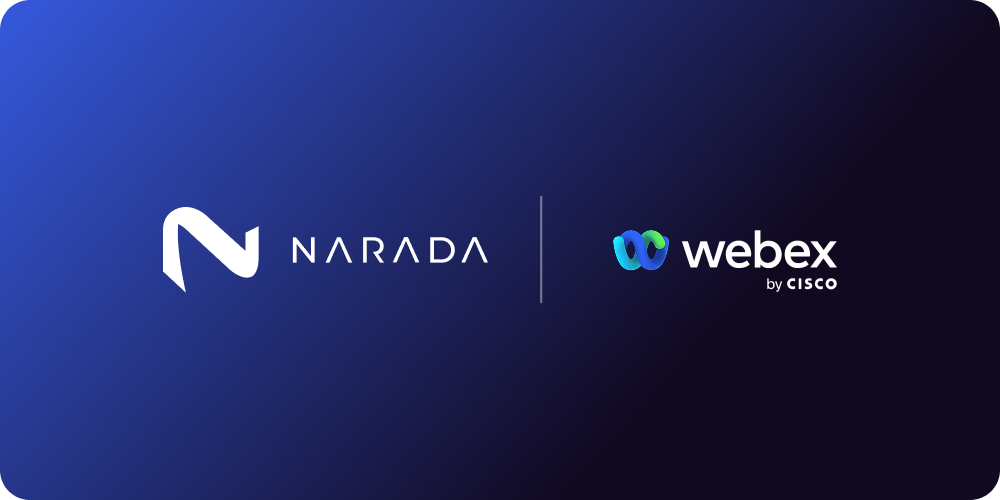 Narada AI Joins Forces with Cisco Webex AI